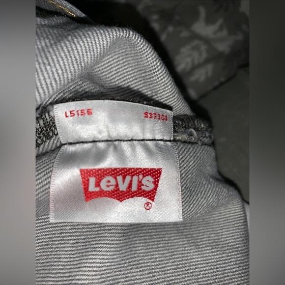 MENS VINTAGE GRAY LEVIS 32 X 29 SCHOOL FALL COLLEGE WASHED MELLOW BOOT  … - Picture 9 of 14